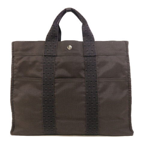 HERMES 帆布Herline MM手挽袋