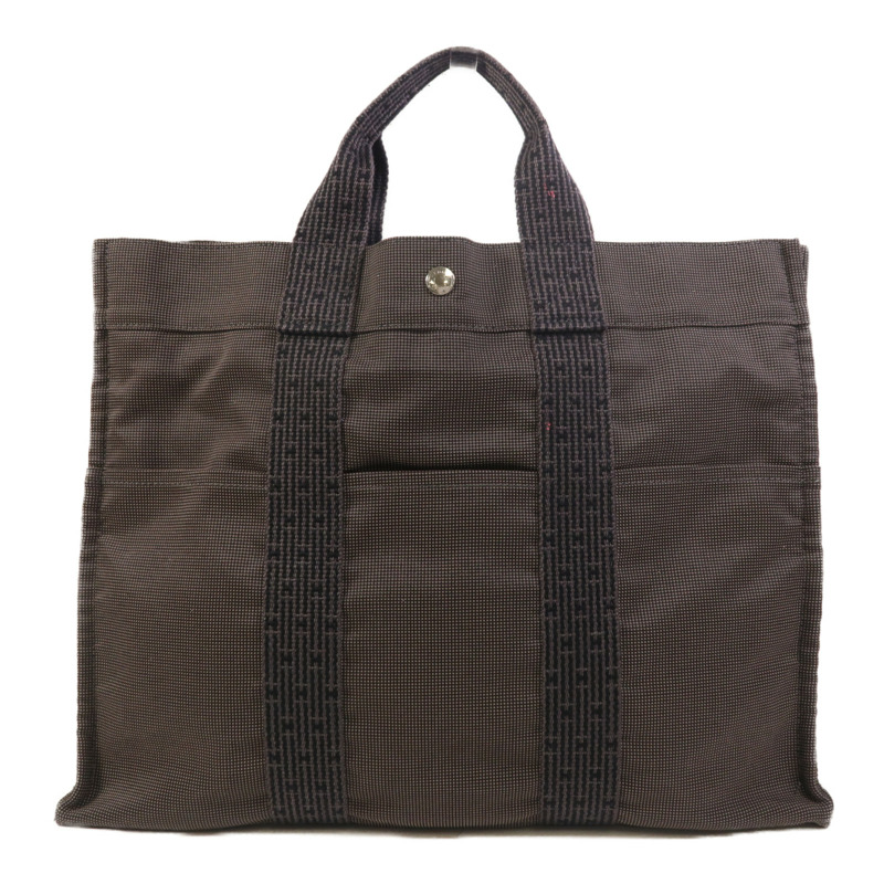 HERMES 帆布Herline MM手挽袋-1