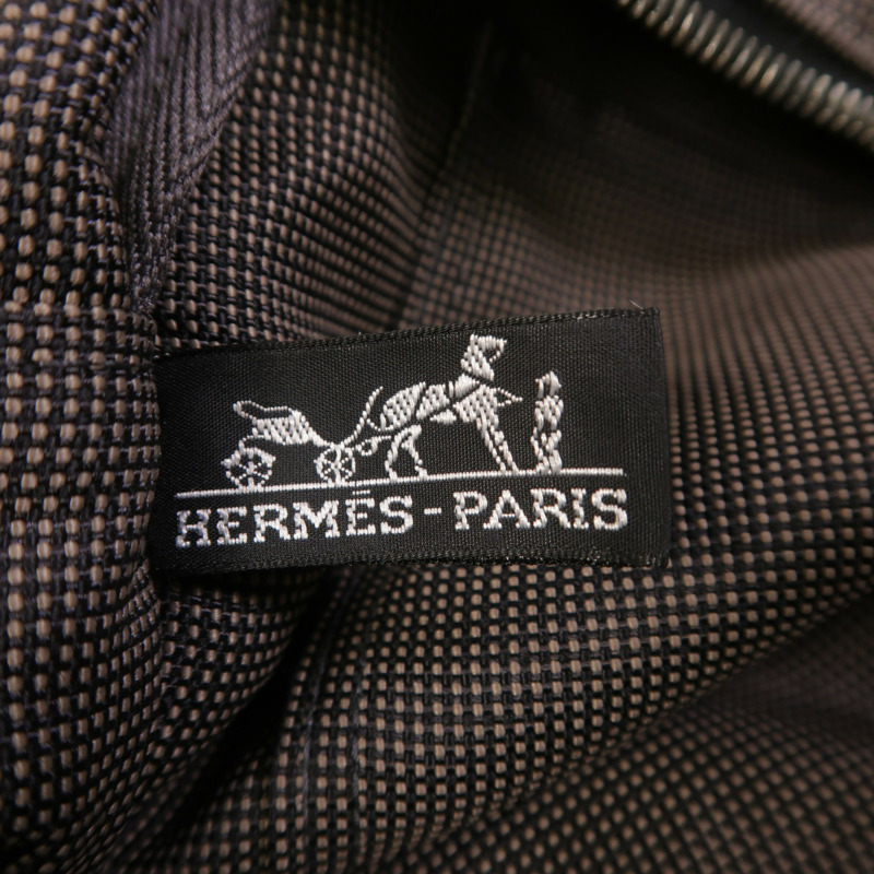 HERMES 帆布Herline MM手挽袋-6