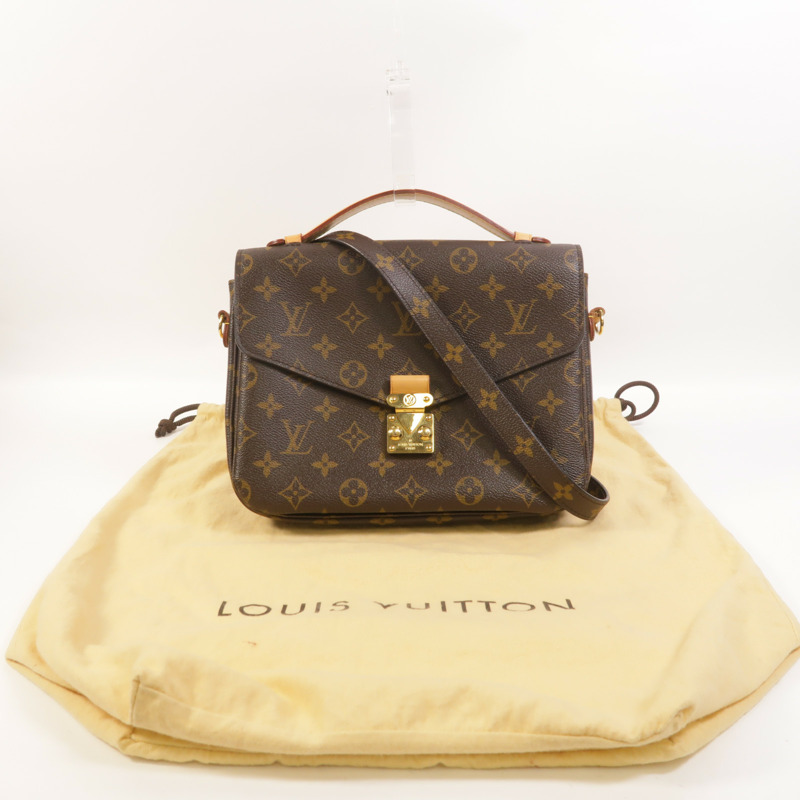 LOUIS VUITTON Monogram Pochette Metis MM手挽肩背兩用袋-8