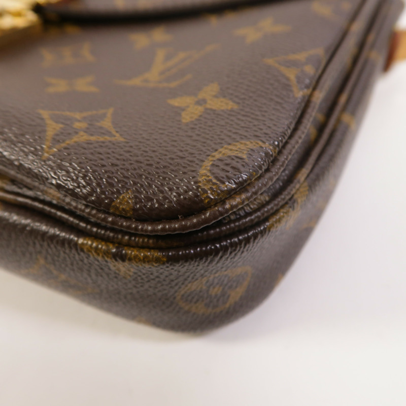 LOUIS VUITTON Monogram Pochette Metis MM手挽肩背兩用袋-9