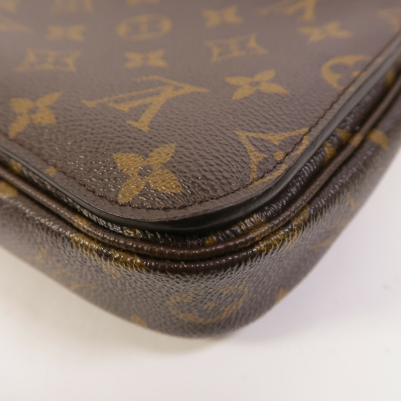 LOUIS VUITTON Monogram Pochette Metis MM手挽肩背兩用袋-11