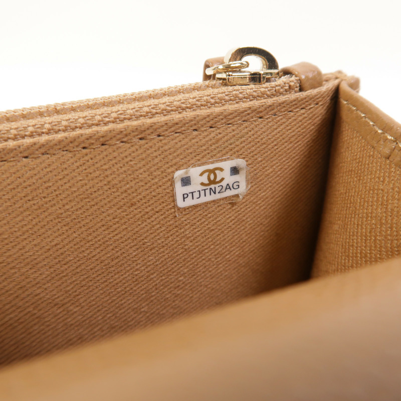CHANEL 牛皮皮革Mini Business Affinity鏈帶肩背袋-6