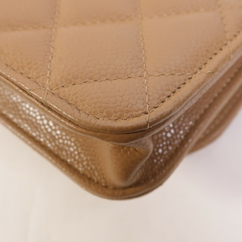 CHANEL 牛皮皮革Mini Business Affinity鏈帶肩背袋-11