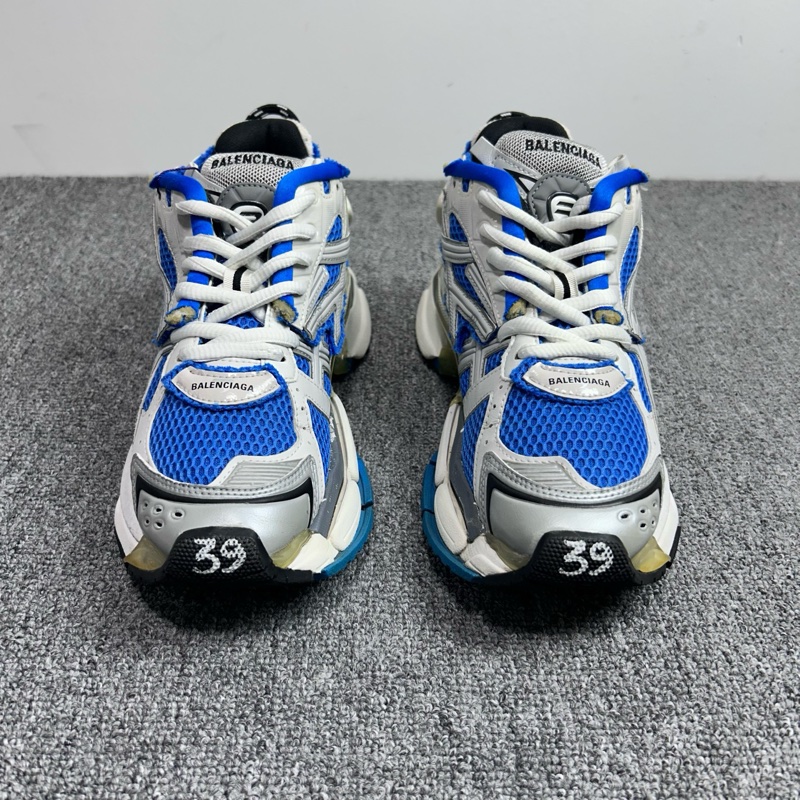 巴黎世家Balenciaga Runner 白藍色休閒老爹鞋 尺碼：39碼 成色：98新-3