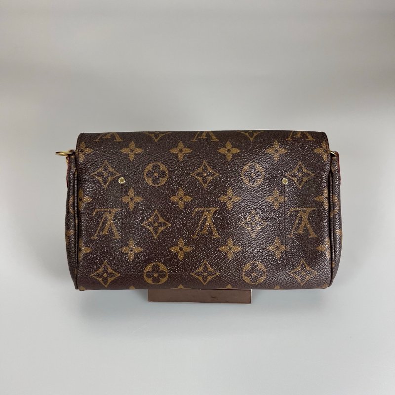 LV M40718  老花FAVORITE鍊條側肩包-1