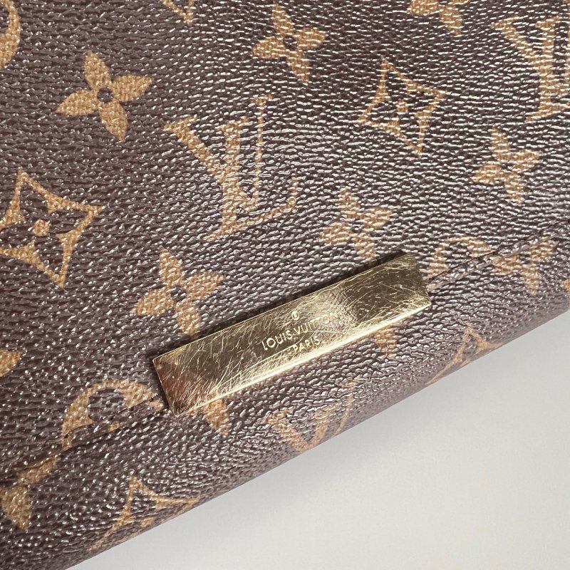 LV M40718  老花FAVORITE鍊條側肩包-6