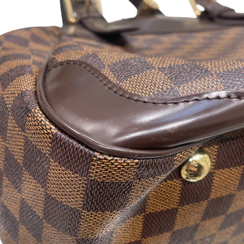 LOUIS VUITTON 路易威登 N41118 VERONA MM 棋盤格肩背包 PVC帆布 棋盤格 棕色 金釦-5