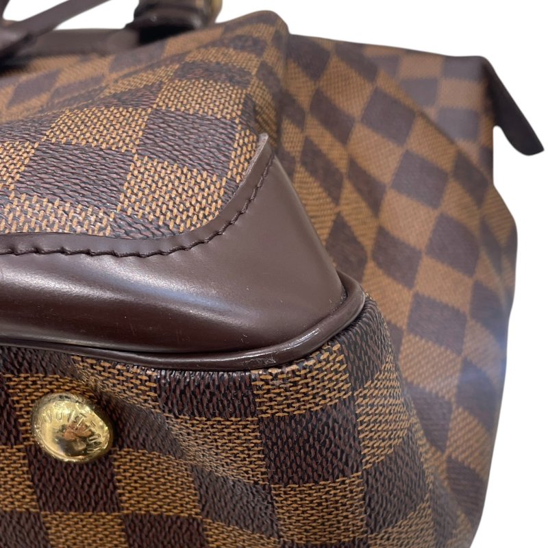 LOUIS VUITTON 路易威登 N41118 VERONA MM 棋盤格肩背包 PVC帆布 棋盤格 棕色 金釦-6