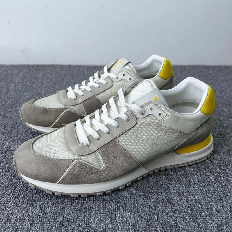 Louis Vuitton 路易威登 LV 新款Runaway 休閒運動鞋 白黃 尺碼：42.5碼 8.5碼 成色：99新-0