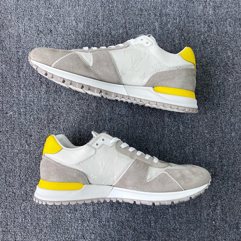Louis Vuitton 路易威登 LV 新款Runaway 休閒運動鞋 白黃 尺碼：42.5碼 8.5碼 成色：99新-1