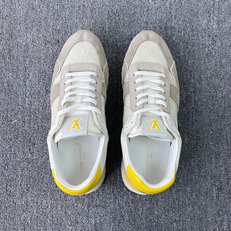 Louis Vuitton 路易威登 LV 新款Runaway 休閒運動鞋 白黃 尺碼：42.5碼 8.5碼 成色：99新-4