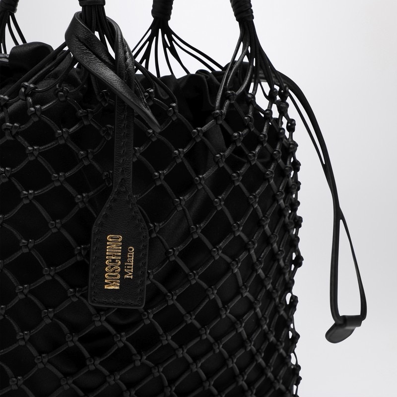 Moschino 女士 編織手柄手提包均碼碼19cm*2cm*18cm-4