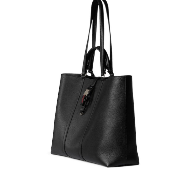 Gucci 男士 飾織帶大號托特包均碼碼大號、50cm*17cm*38cm-2