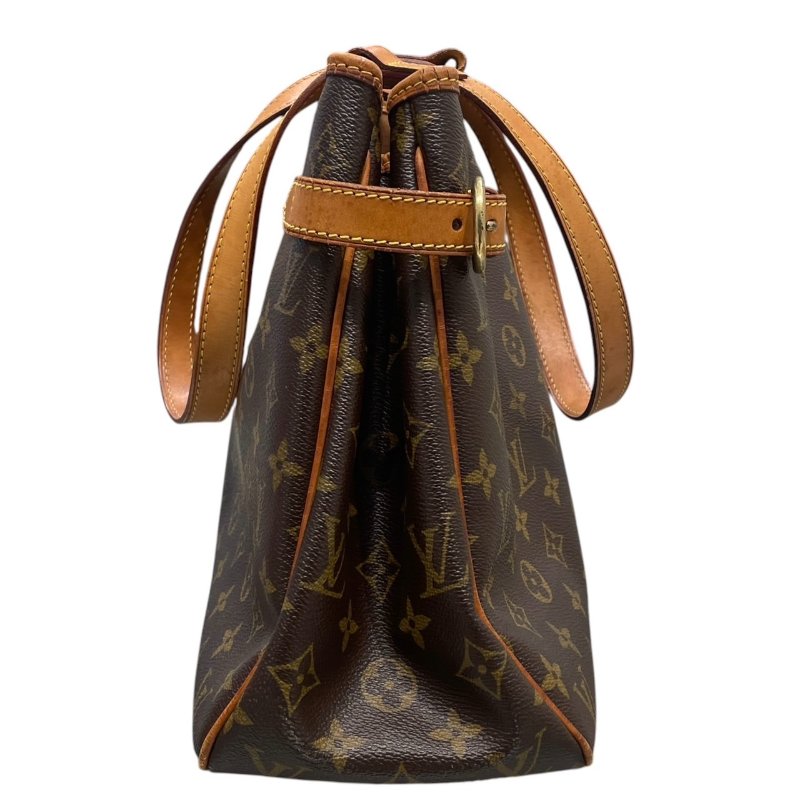 LOUIS VUITTON 路易威登 M51154 BATIGNOLLES HORIZONTAL 老花肩背包 PVC帆布 老花 棕色 金釦-2