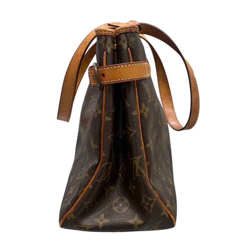 LOUIS VUITTON 路易威登 M51154 BATIGNOLLES HORIZONTAL 老花肩背包 PVC帆布 老花 棕色 金釦-3
