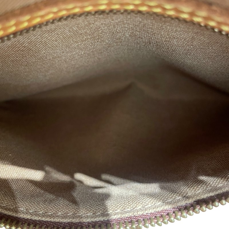 LOUIS VUITTON 路易威登 M51154 BATIGNOLLES HORIZONTAL 老花肩背包 PVC帆布 老花 棕色 金釦-10