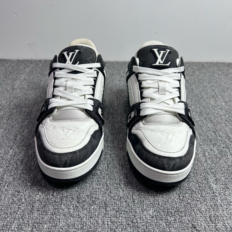 Louis Vuitton 路易威登 LV 黑白牛仔 Trainer 休閒鞋 尺碼：40碼 6碼 成色：98新-3