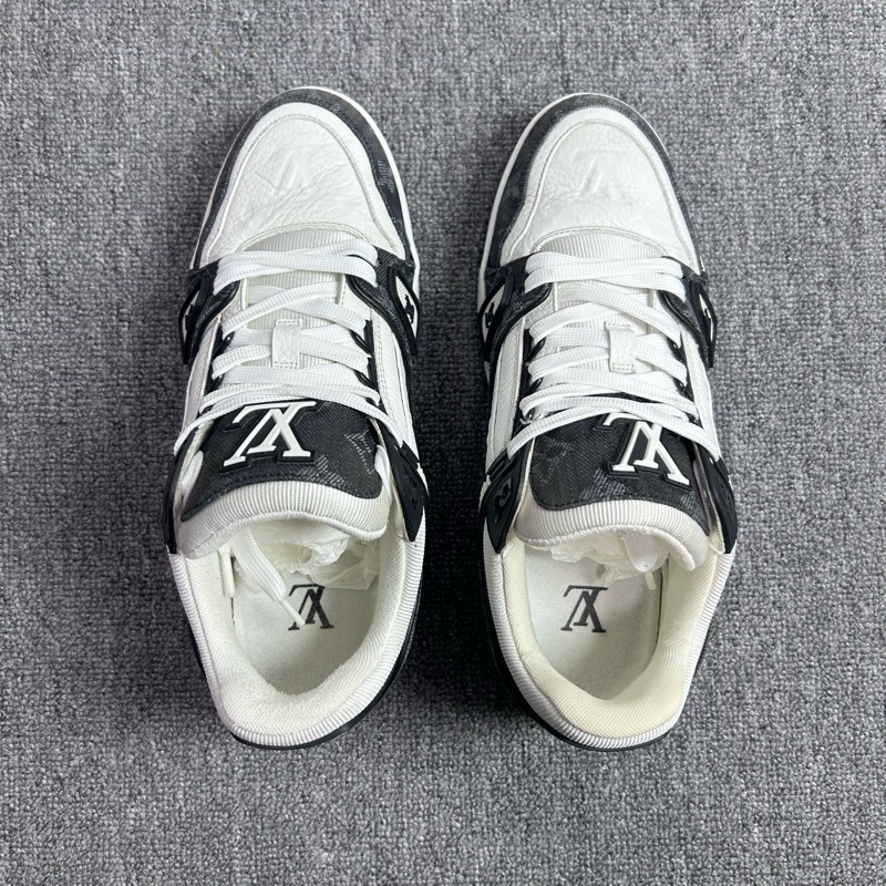 Louis Vuitton 路易威登 LV 黑白牛仔 Trainer 休閒鞋 尺碼：40碼 6碼 成色：98新-4