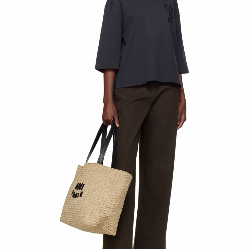 Ami Paris 男女同款 提手單肩包均碼碼37cm*17cm*32cm-4