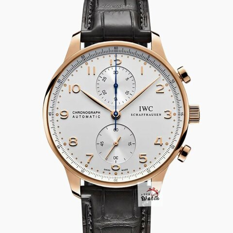 【大眾名錶】IWC萬國 IW371480 大葡萄牙 2013/01 18K玫瑰金 白色數字面盤 原廠錶帶錶扣 錶徑41mm 自動上鍊 大眾名錶G279