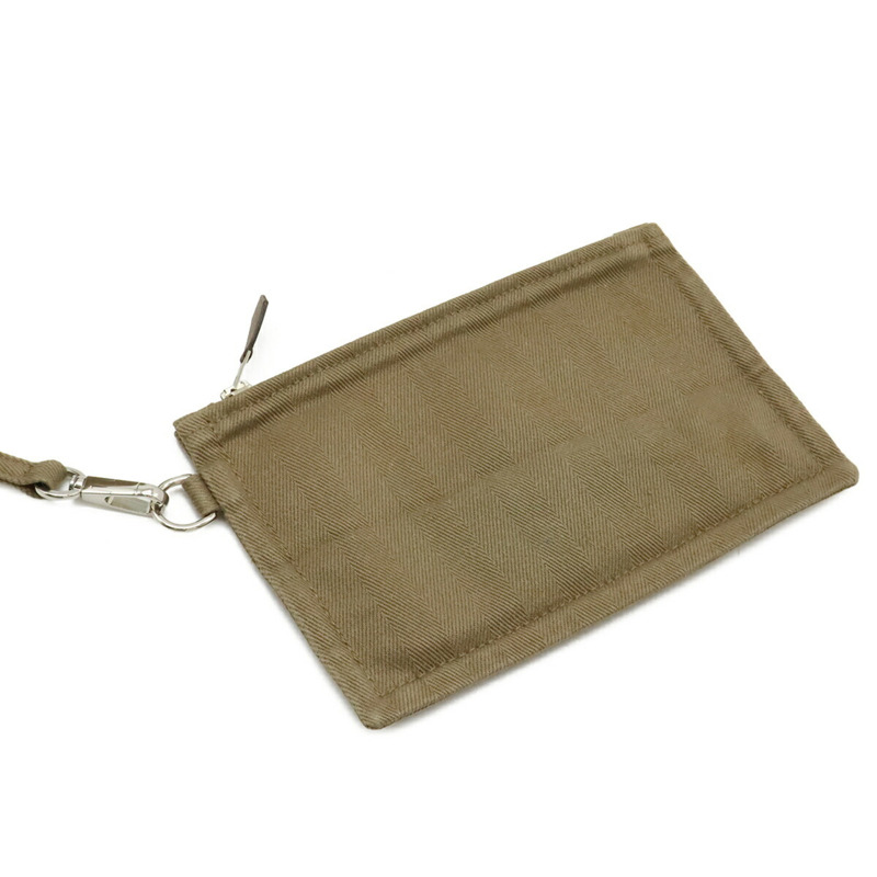 HERMES 瓦爾帕萊索小號手提包托特包 Toile V 形皮革 Etoupe Greige L Stamp-9