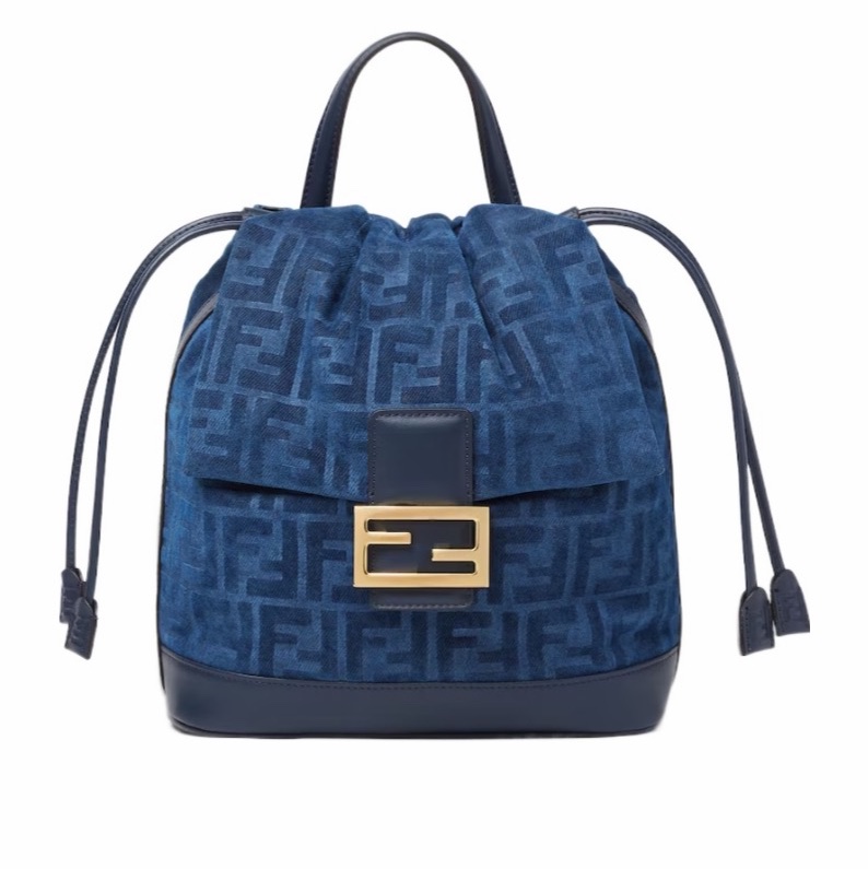 Fendi 女士 FF提花背包均碼碼23cm*12cm*26cm-3