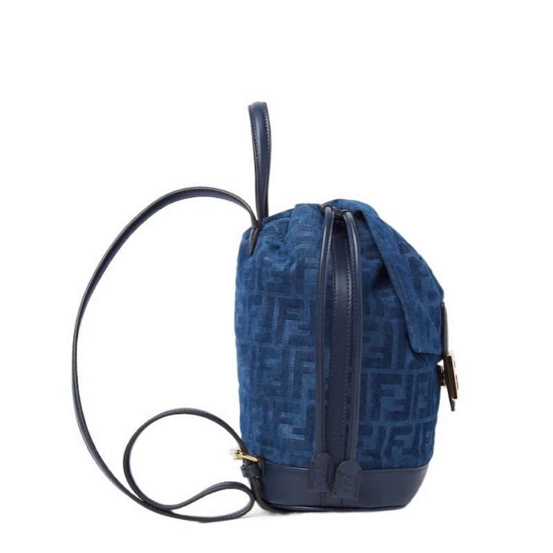 Fendi 女士 FF提花背包均碼碼23cm*12cm*26cm-4