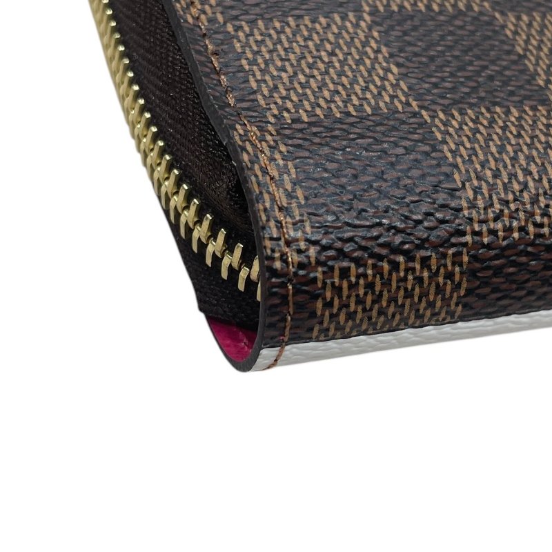 LOUIS VUITTON 路易威登 N60257 ZIPPY WALLET 拉鍊長夾 PVC帆布 VIVIENNE棋盤格 棕色 金釦-5