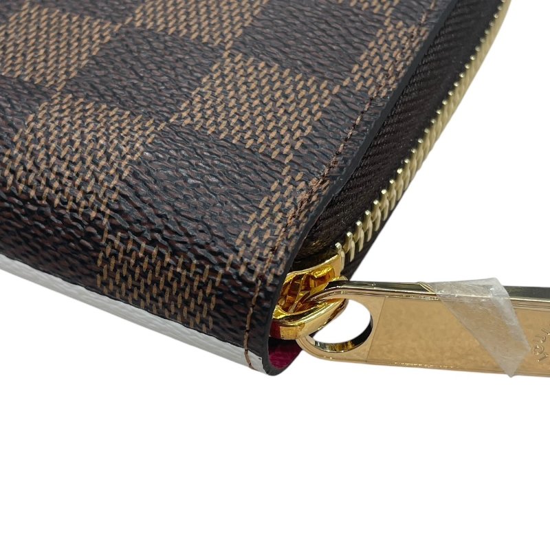 LOUIS VUITTON 路易威登 N60257 ZIPPY WALLET 拉鍊長夾 PVC帆布 VIVIENNE棋盤格 棕色 金釦-6