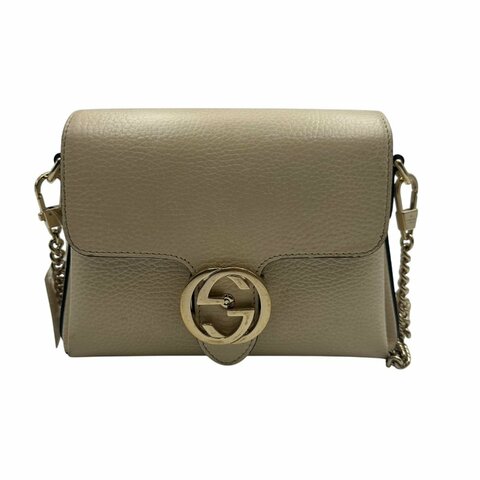 【美收精品】Gucci 白色肩背包 C-449【隔月月中將轉賣至日本 上架期限30天】