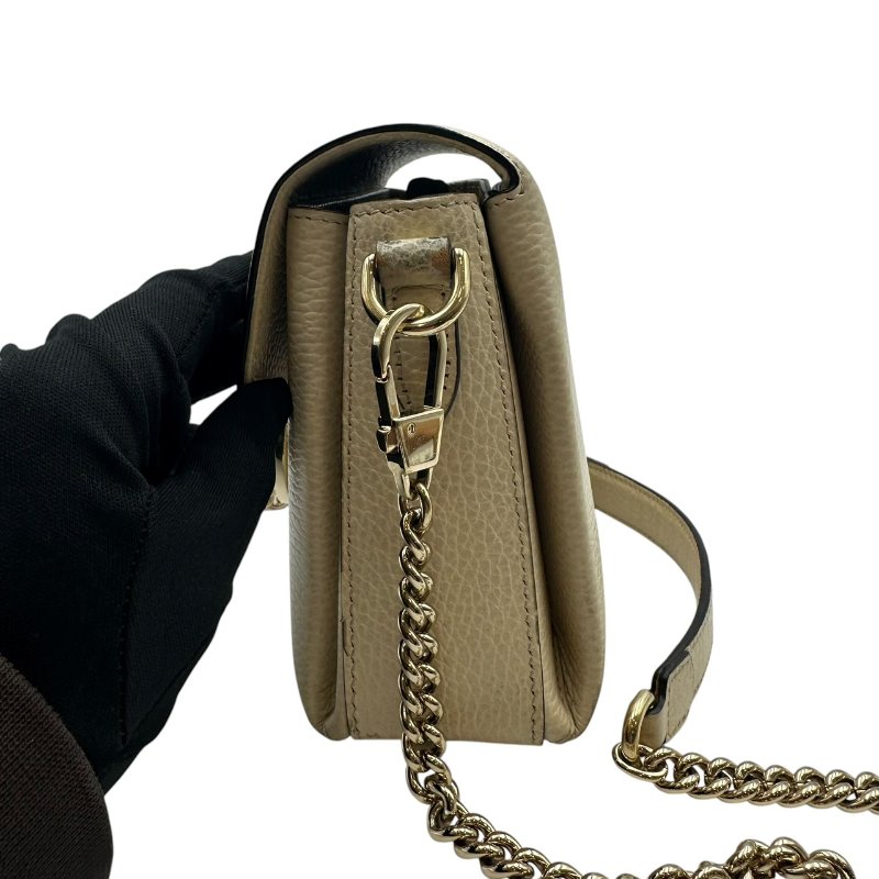 【美收精品】Gucci 白色肩背包 C-449【隔月月中將轉賣至日本 上架期限30天】-1