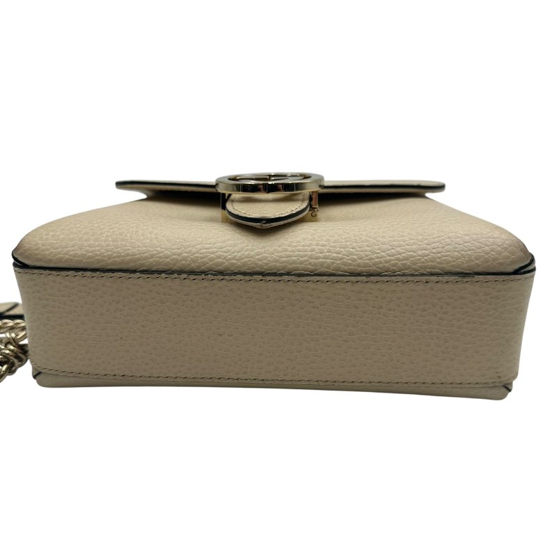 【美收精品】Gucci 白色肩背包 C-449【隔月月中將轉賣至日本 上架期限30天】-7