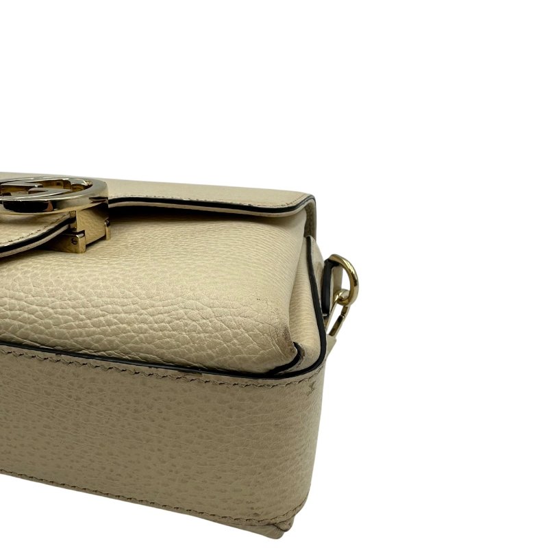 【美收精品】Gucci 白色肩背包 C-449【隔月月中將轉賣至日本 上架期限30天】-8