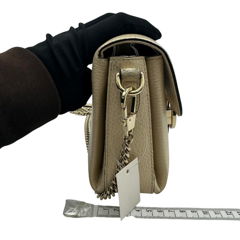 【美收精品】Gucci 白色肩背包 C-449【隔月月中將轉賣至日本 上架期限30天】-19