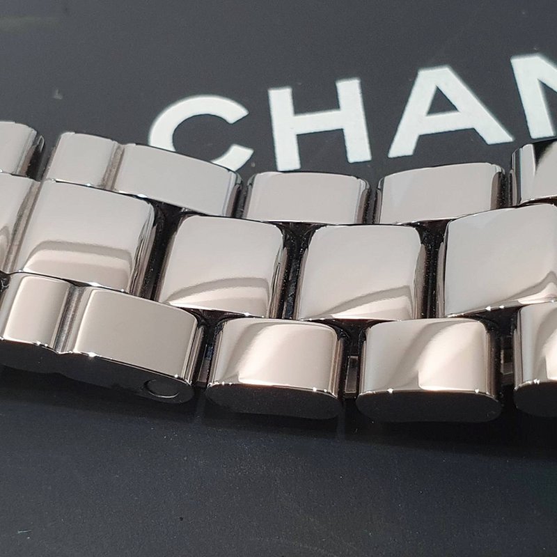 【大眾名錶】CHANEL 香奈兒 J12系列 H2979 2013/01 輕量化鈦陶瓷 阿拉伯數字面盤 折疊扣 錶徑38mm 自動上鍊 大眾名錶G280-7