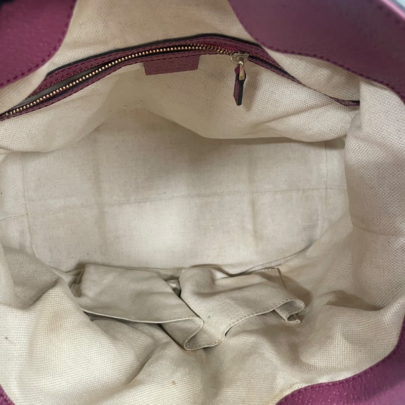 GUCCI 古馳 353120 老花兩用包 帆布 老花 粉色 金釦-14