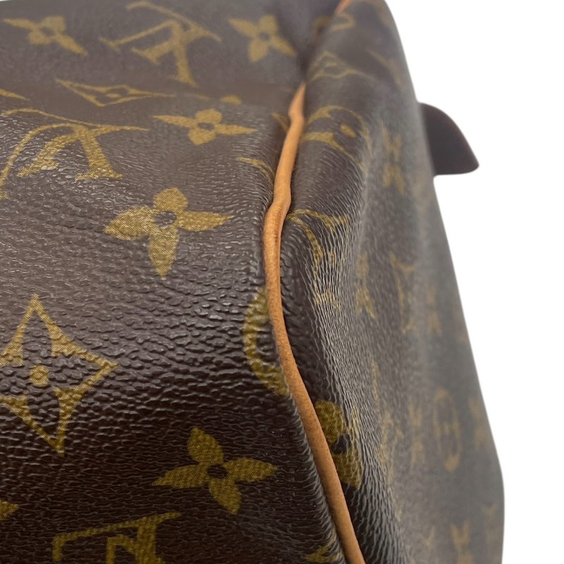 LOUIS VUITTON 路易威登 M41526 SPEEDY 30 波士頓包 PVC帆布 老花 棕色 金釦-8