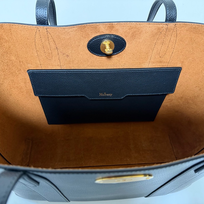 Mulberry Bayswater Tote Bag 黑色肩背包 （全新未使用）-10