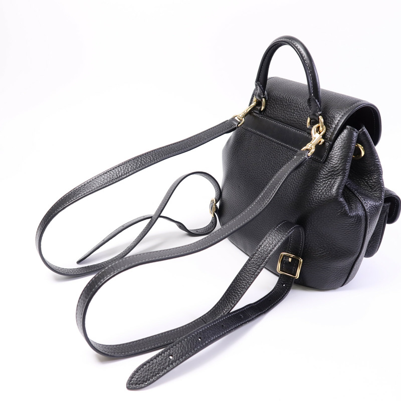 COACH 牛皮皮革Backpack背包-8