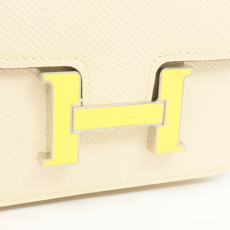 HERMES Epsom皮革Constance Slim Wallet錢包Nata-6
