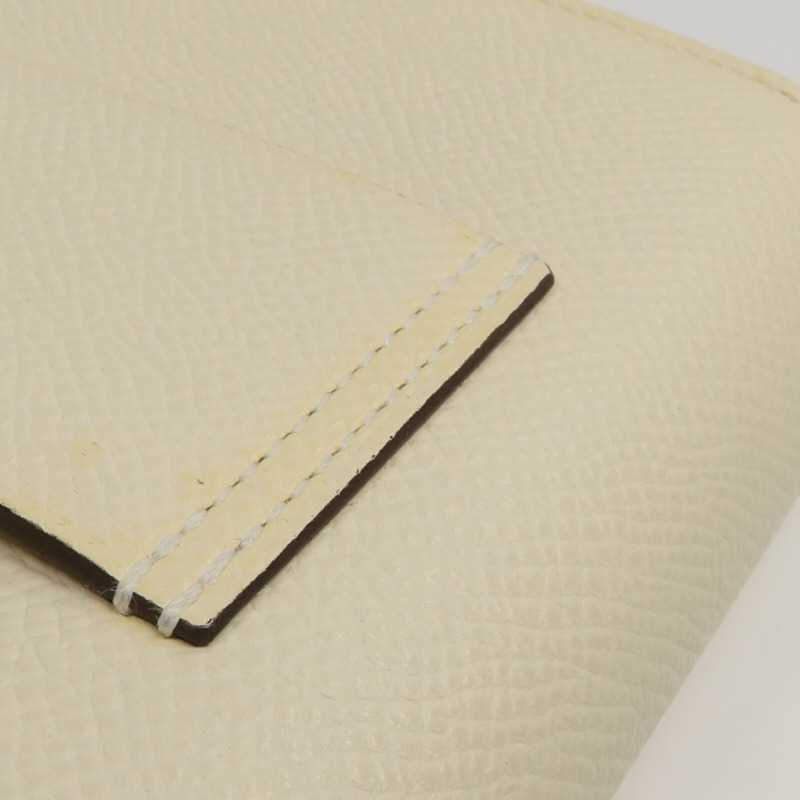 HERMES Epsom皮革Constance Slim Wallet錢包Nata-15