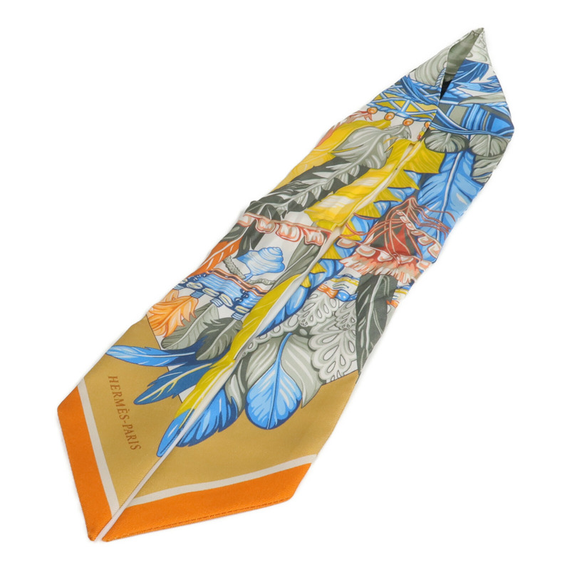 HERMES 絲質Twilly絲巾-2