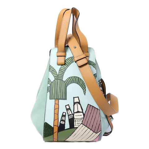 LOEWE 牛皮皮革Hammock Loewe x Ken Price肩背袋