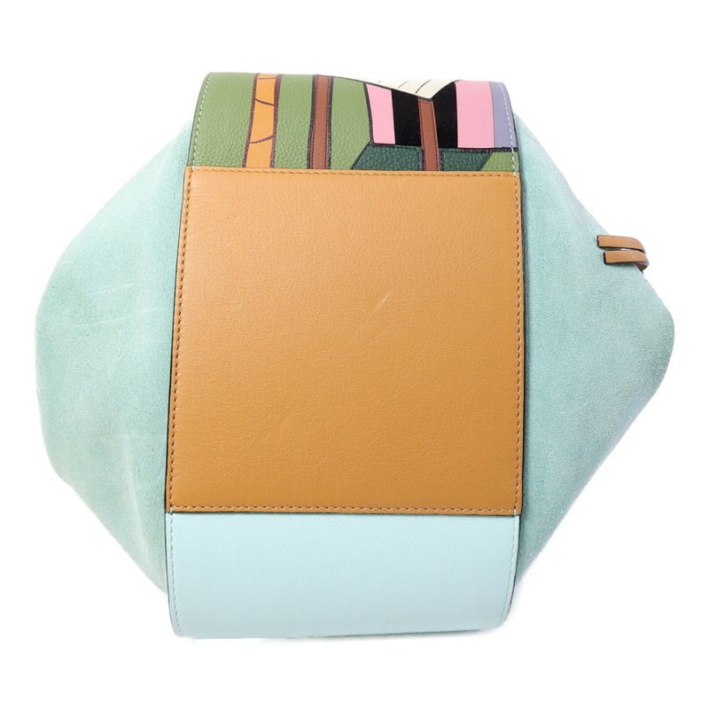 LOEWE 牛皮皮革Hammock Loewe x Ken Price肩背袋-3