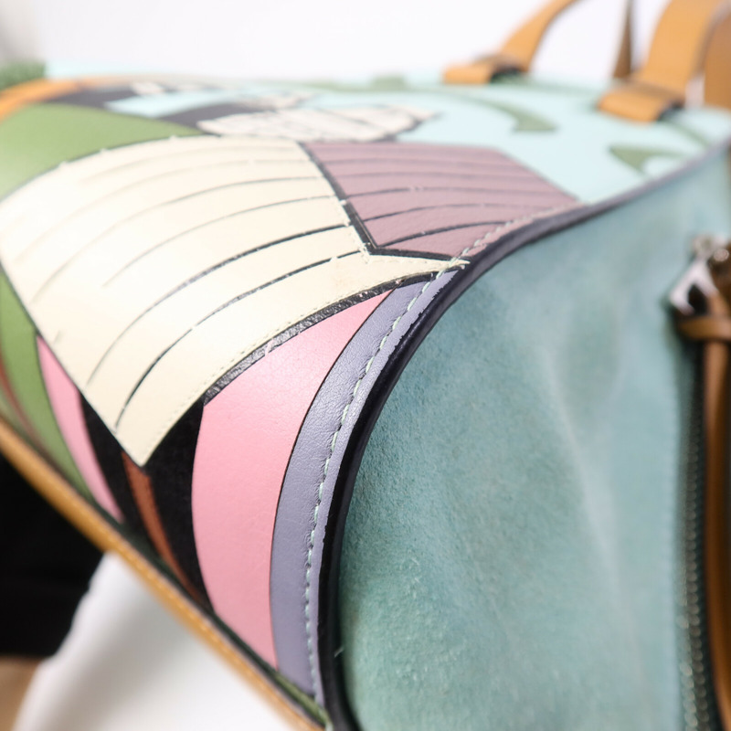 LOEWE 牛皮皮革Hammock Loewe x Ken Price肩背袋-9
