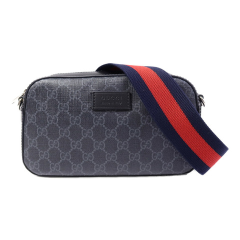 GUCCI 塗層帆布GG Supreme肩背袋