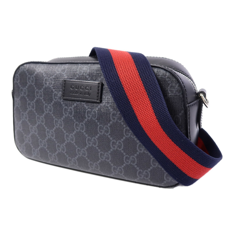 GUCCI 塗層帆布GG Supreme肩背袋-2