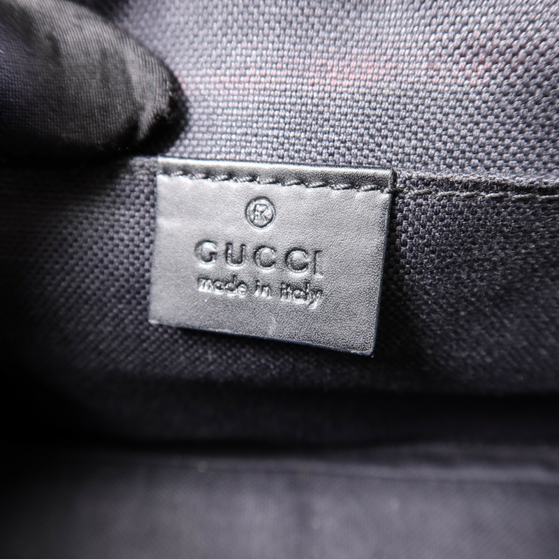 GUCCI 塗層帆布GG Supreme肩背袋-6