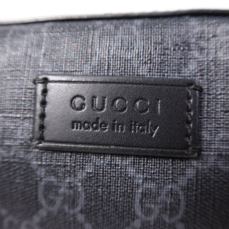 GUCCI 塗層帆布GG Supreme肩背袋-14